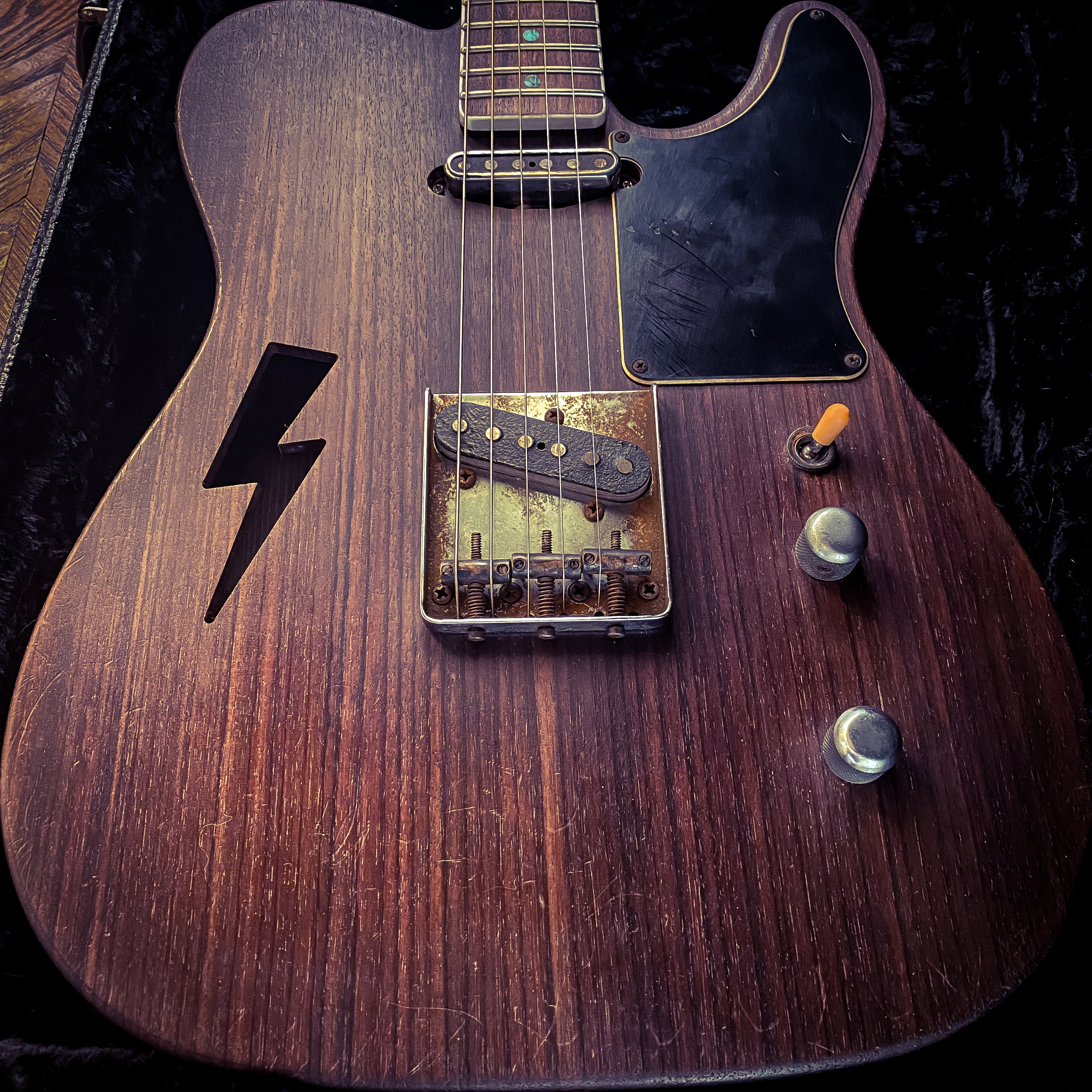 Custom Shop Lightning Hole / Semi Hollow Tele