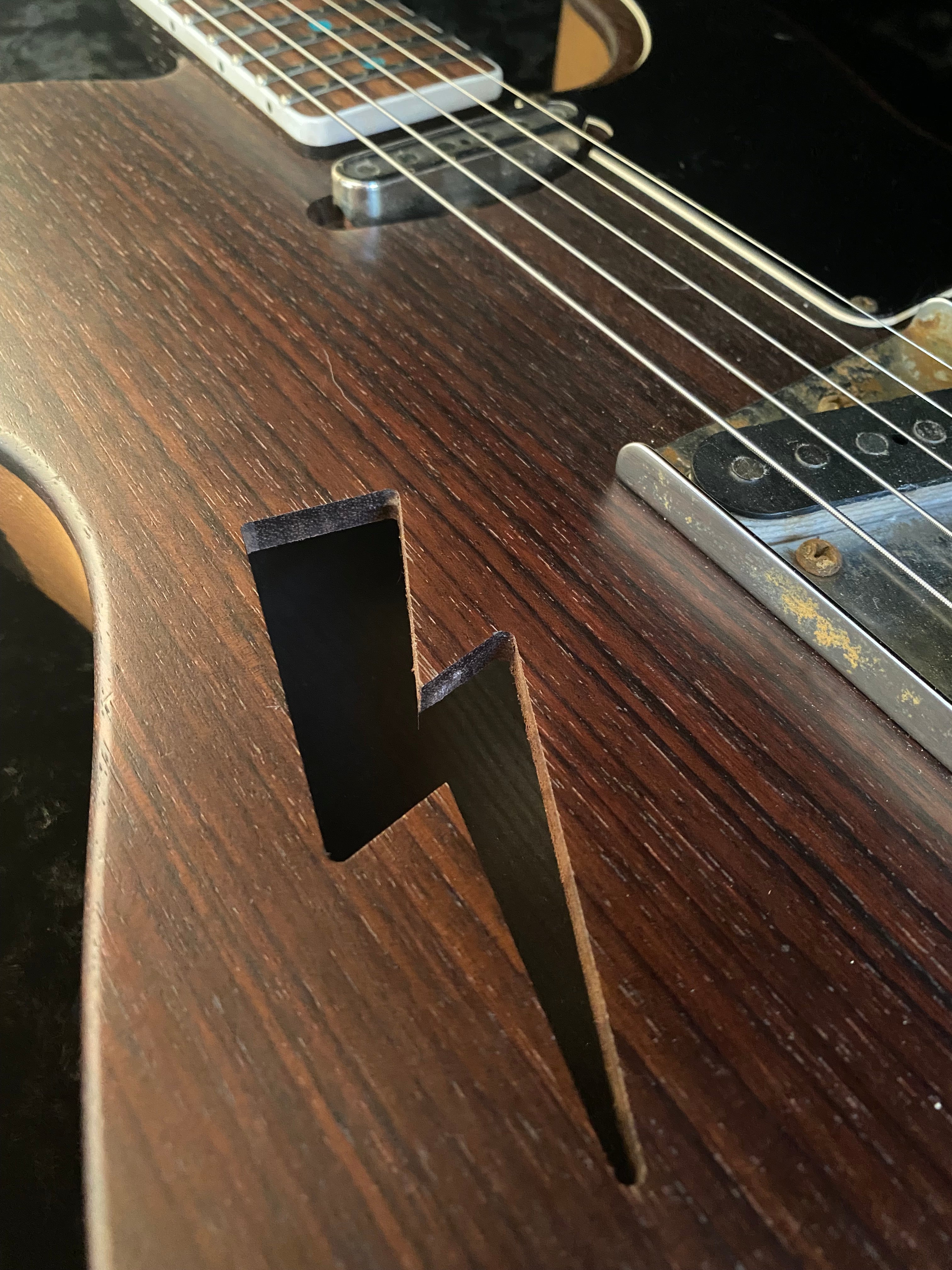 Custom Shop Lightning Hole / Semi Hollow Tele