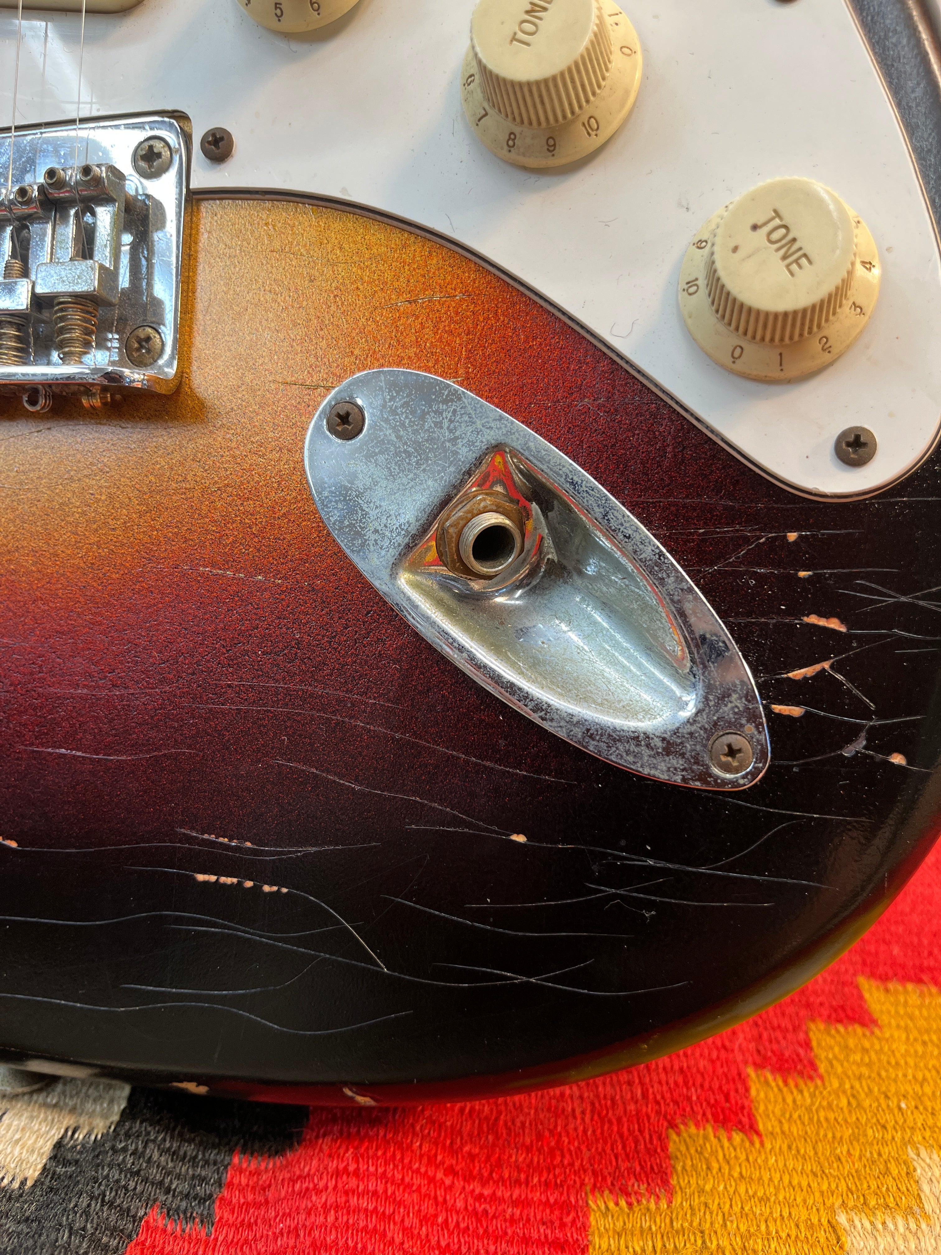 Black Volt Stratocaster (Modified)