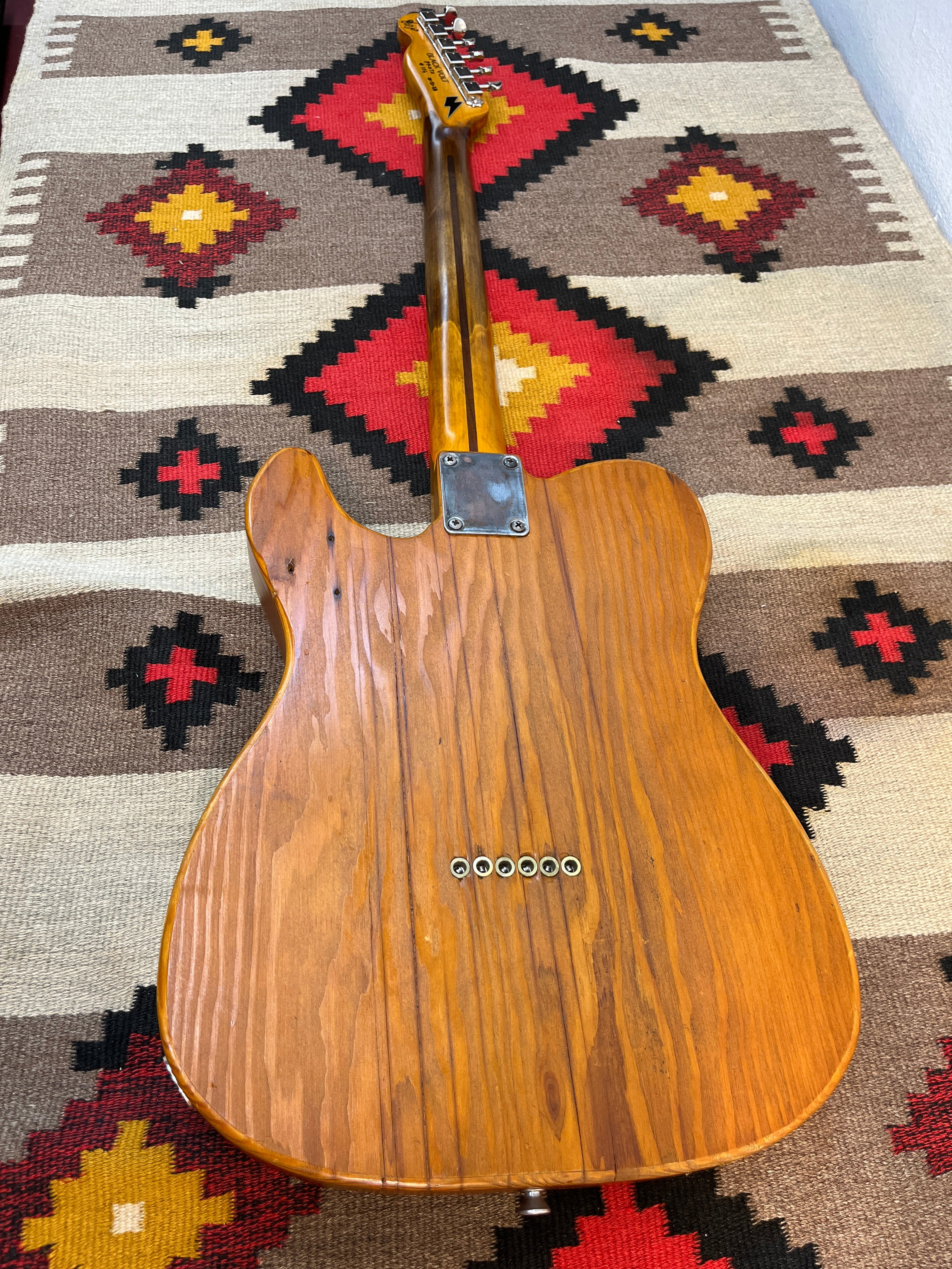 BLACK VOLT BUILT Quilted Maple Top Body / Fender Neck (Modified)