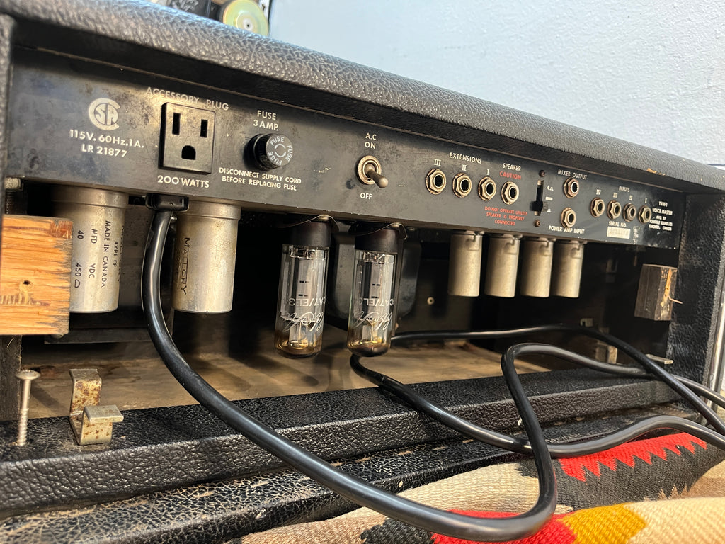 Mixer Modified TRAYNOR VOICE MASTER - TUBE PA HEAD/MIXER YVM1 (Modified ...