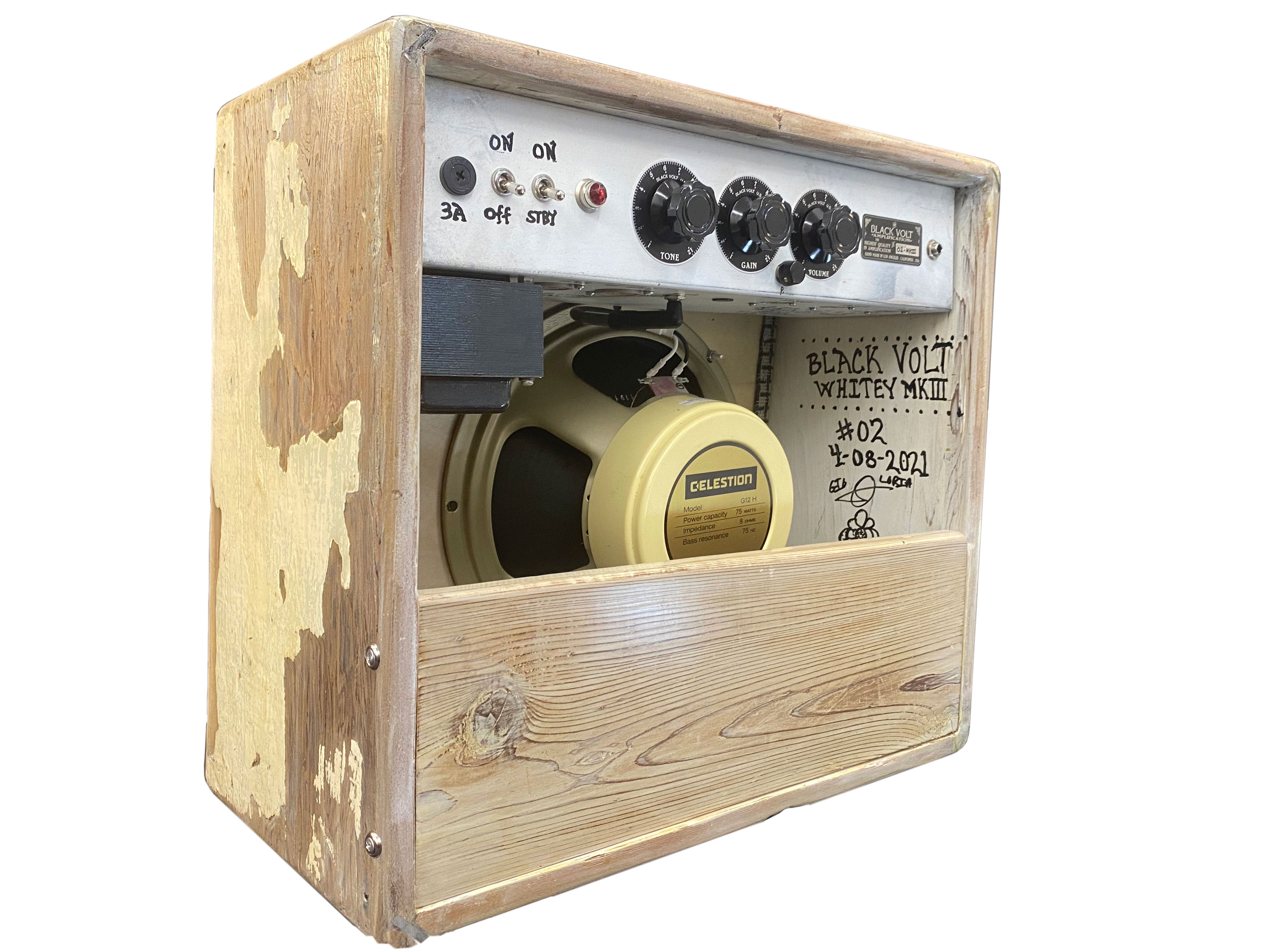 Whitey MKIII Amplifier with celestion speakers